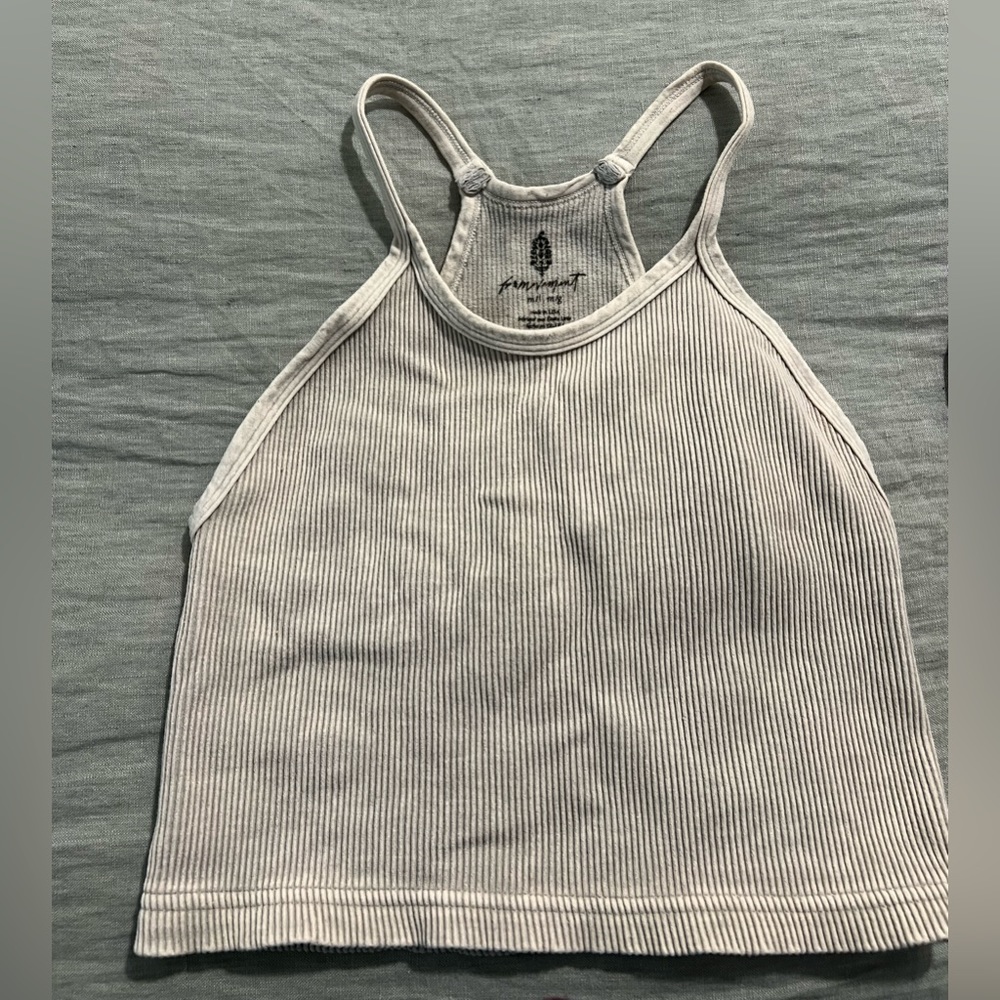 Free people happiness runs crop tank top
